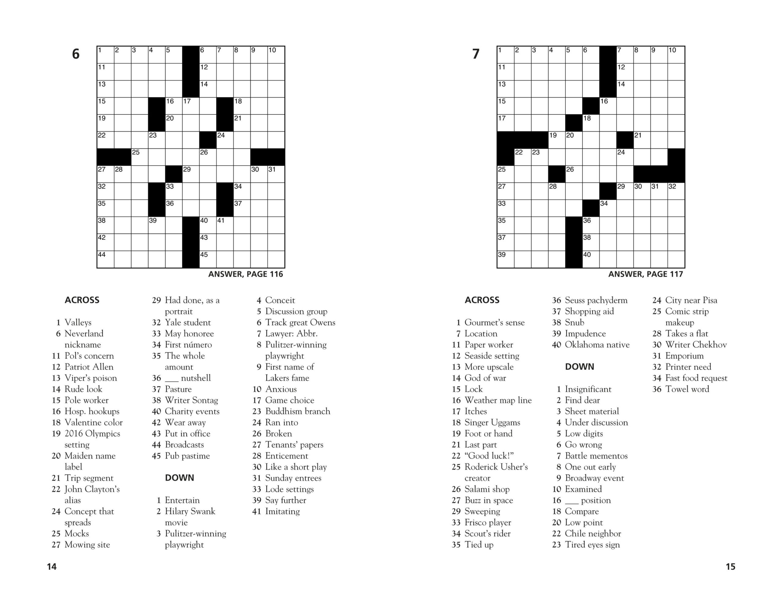 100 Relaxing Crosswordsthomas Joseph: 9781454917922 - Union with regard to Thomas Joseph Crossword Puzzle Printable