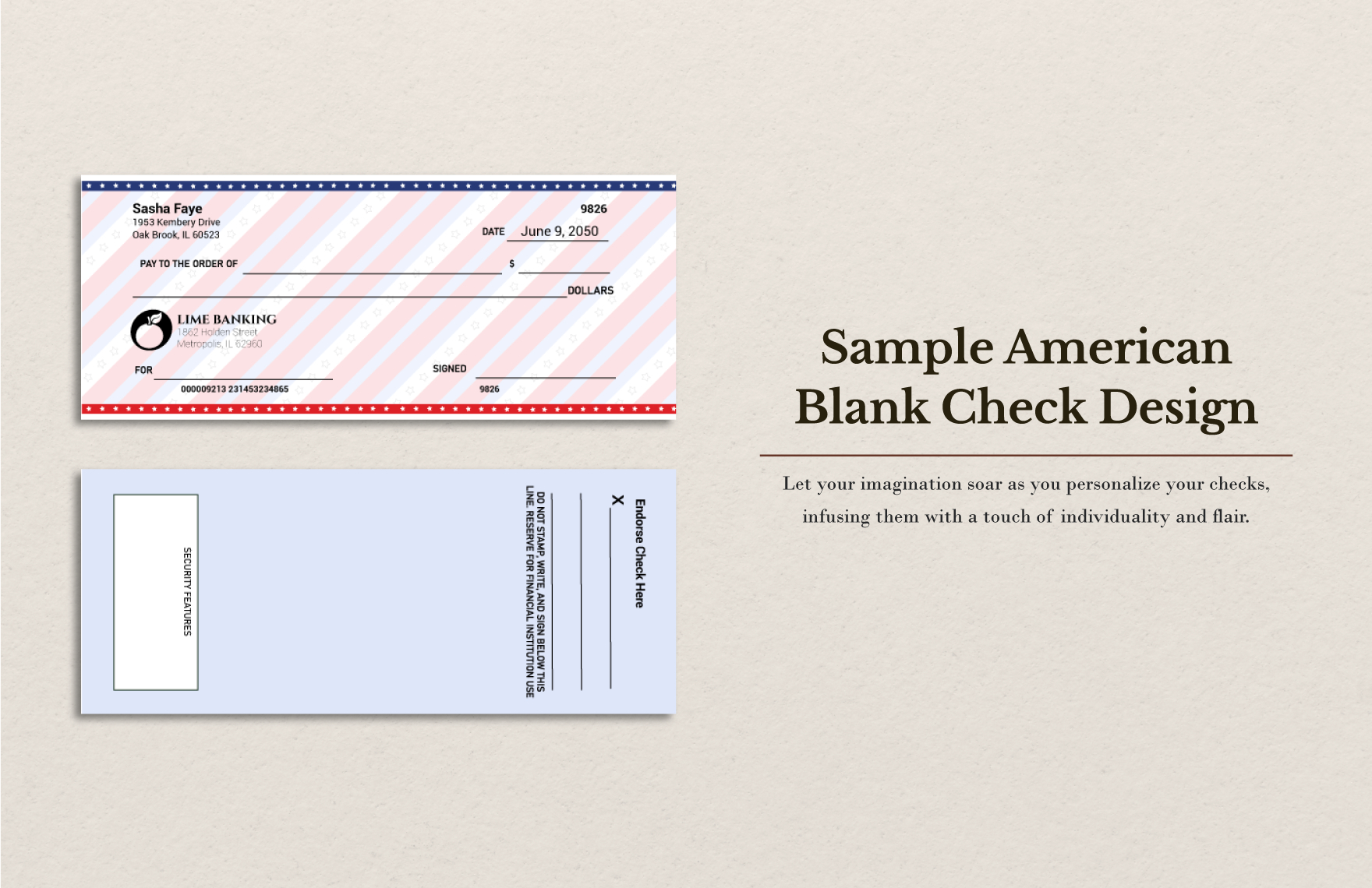 Fake Downloadable Printable Fillable Blank Check Template | Edu Printables