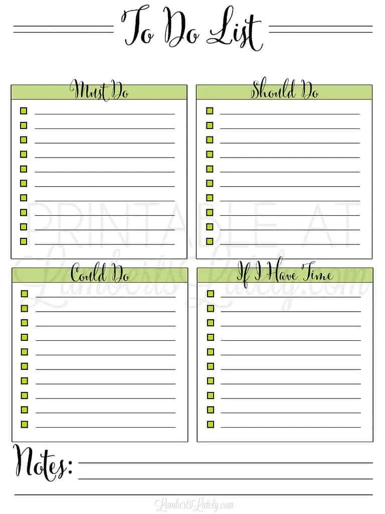 33 Free Printable To Do List Templates | Lamberts Lately with regard to Free Printable to Do List with Checkboxes