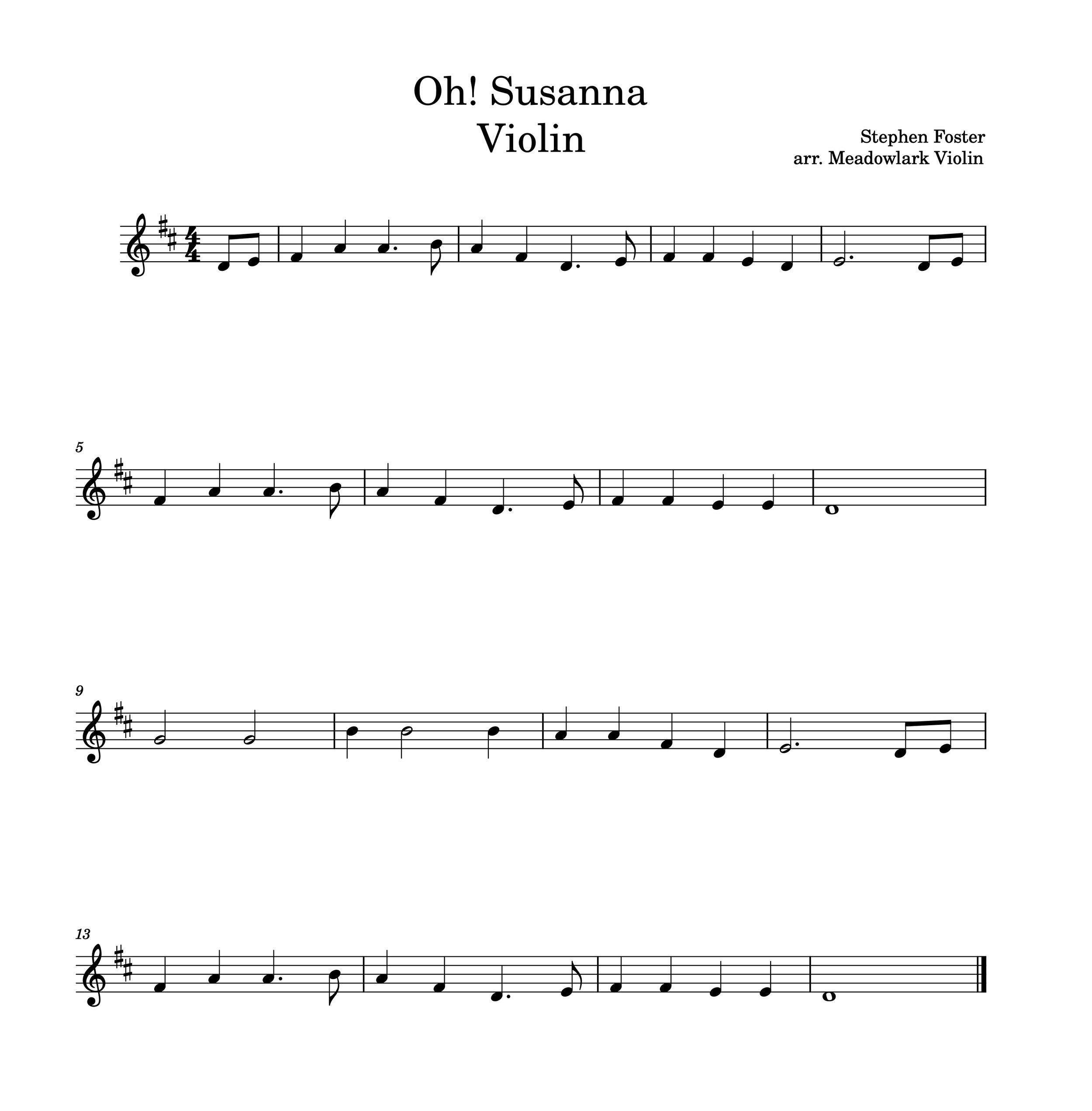 60 Easy Songs For Violin (With Real Sheet Music) — Meadowlark in Free Printable Music Sheets For Violin