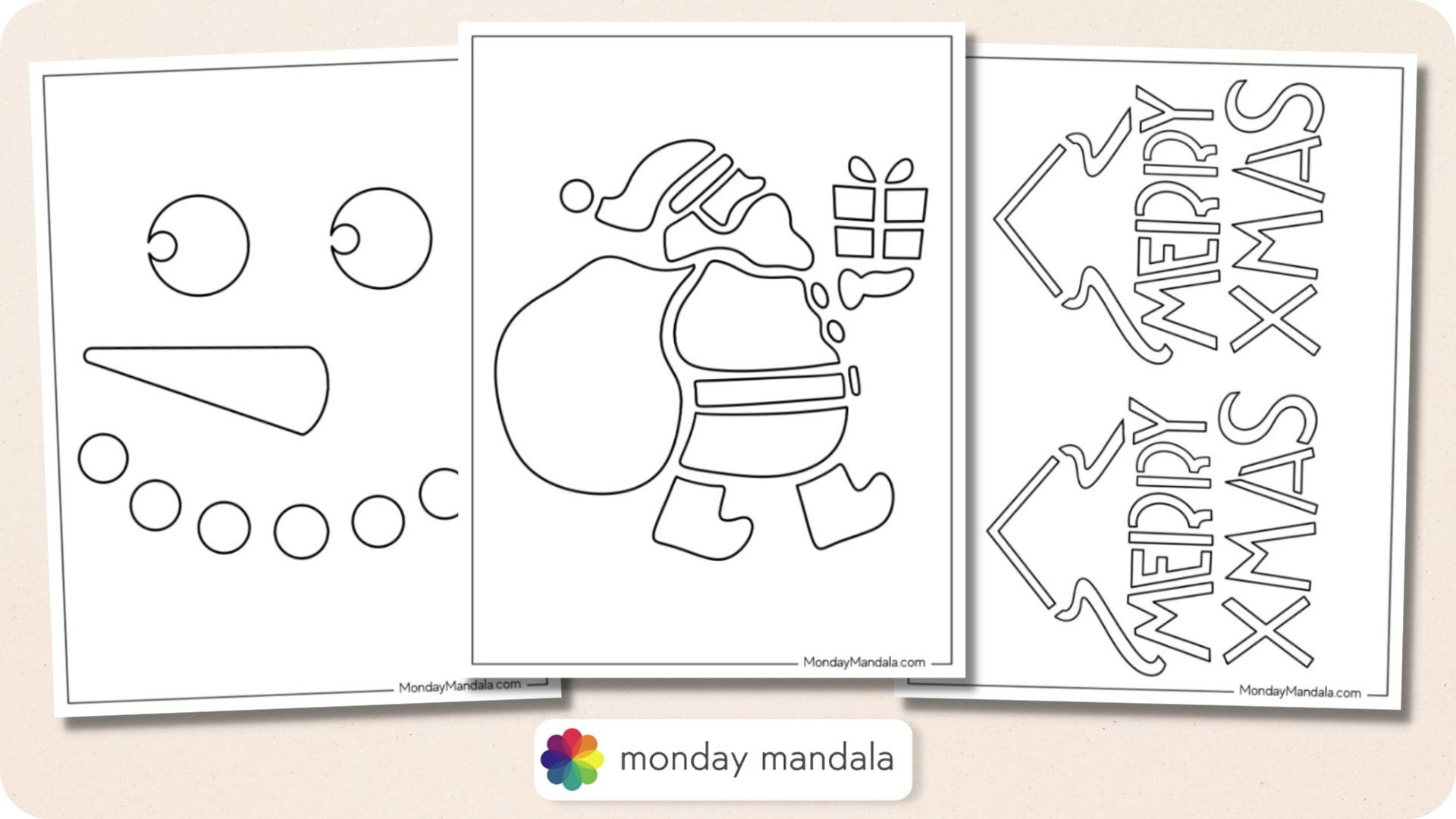 74 Christmas Stencils (Free Pdf Printables) with regard to Free Printable Stencils For Christmas
