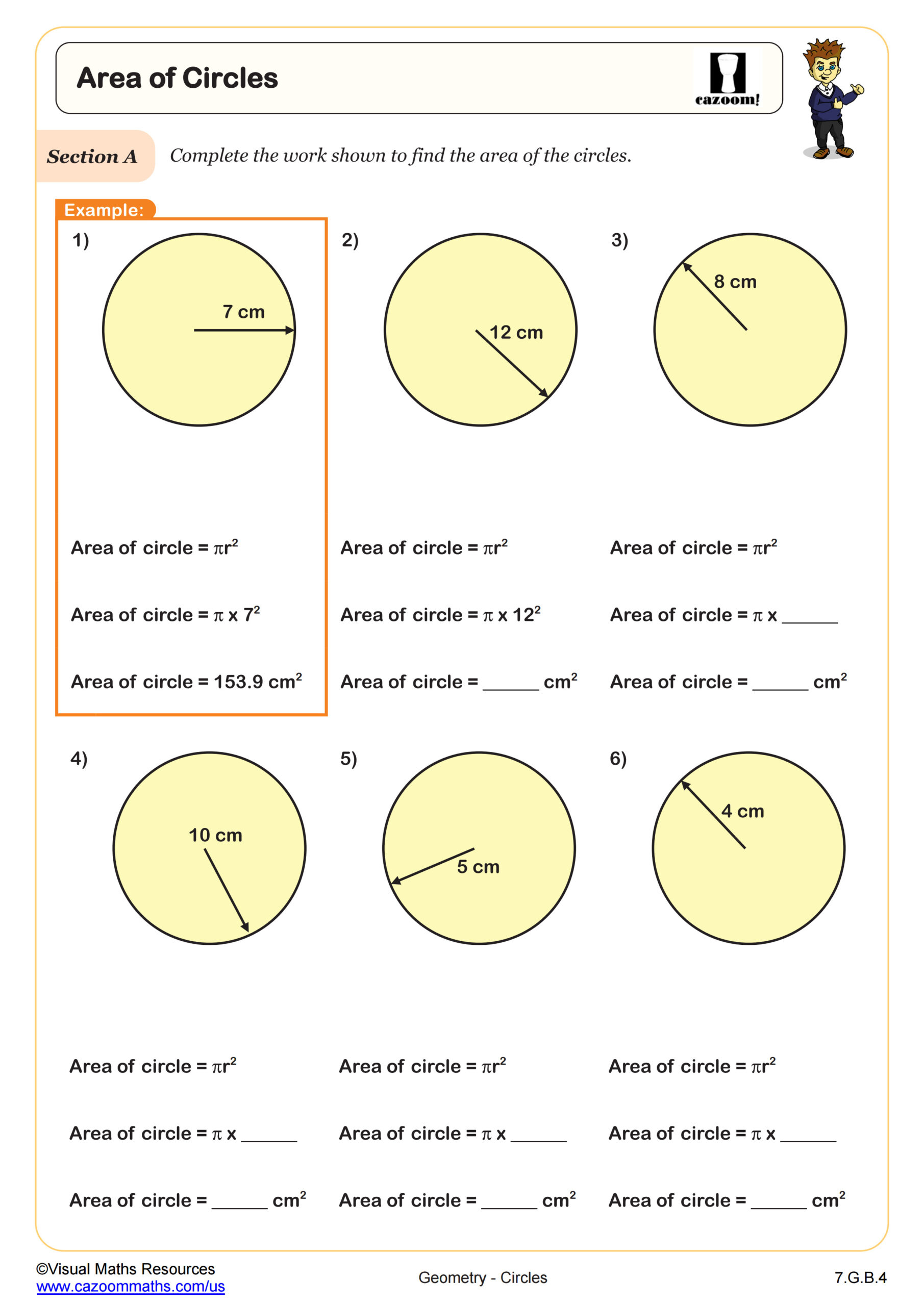 7Th Grade Math Worksheets Pdf | Printable Worksheets | Cazoom Math with regard to 7th Grade Math Worksheets Printable