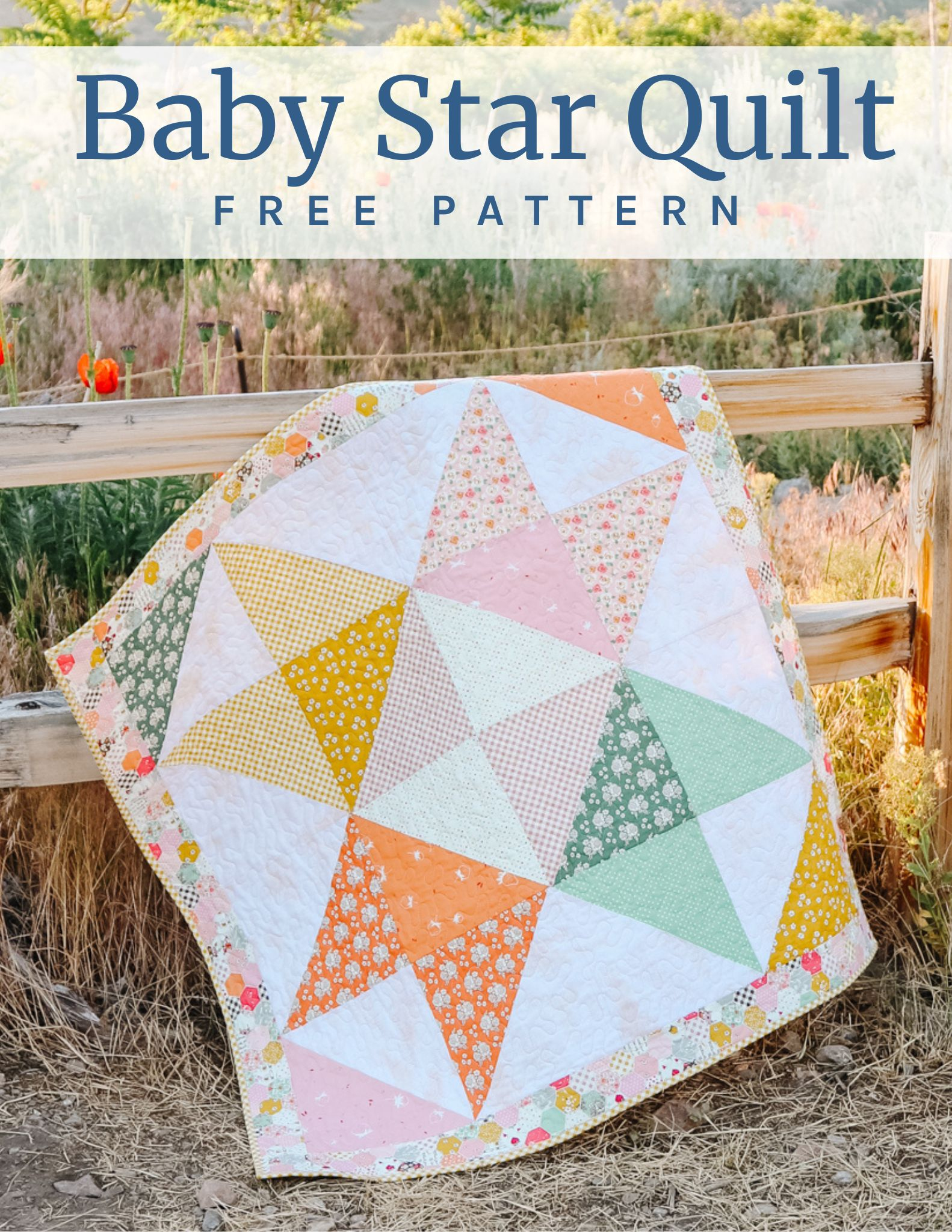 Baby Star Quilt Free Pattern - Diary Of A Quilter - A Quilt Blog pertaining to Free Printable Star Quilt Patterns