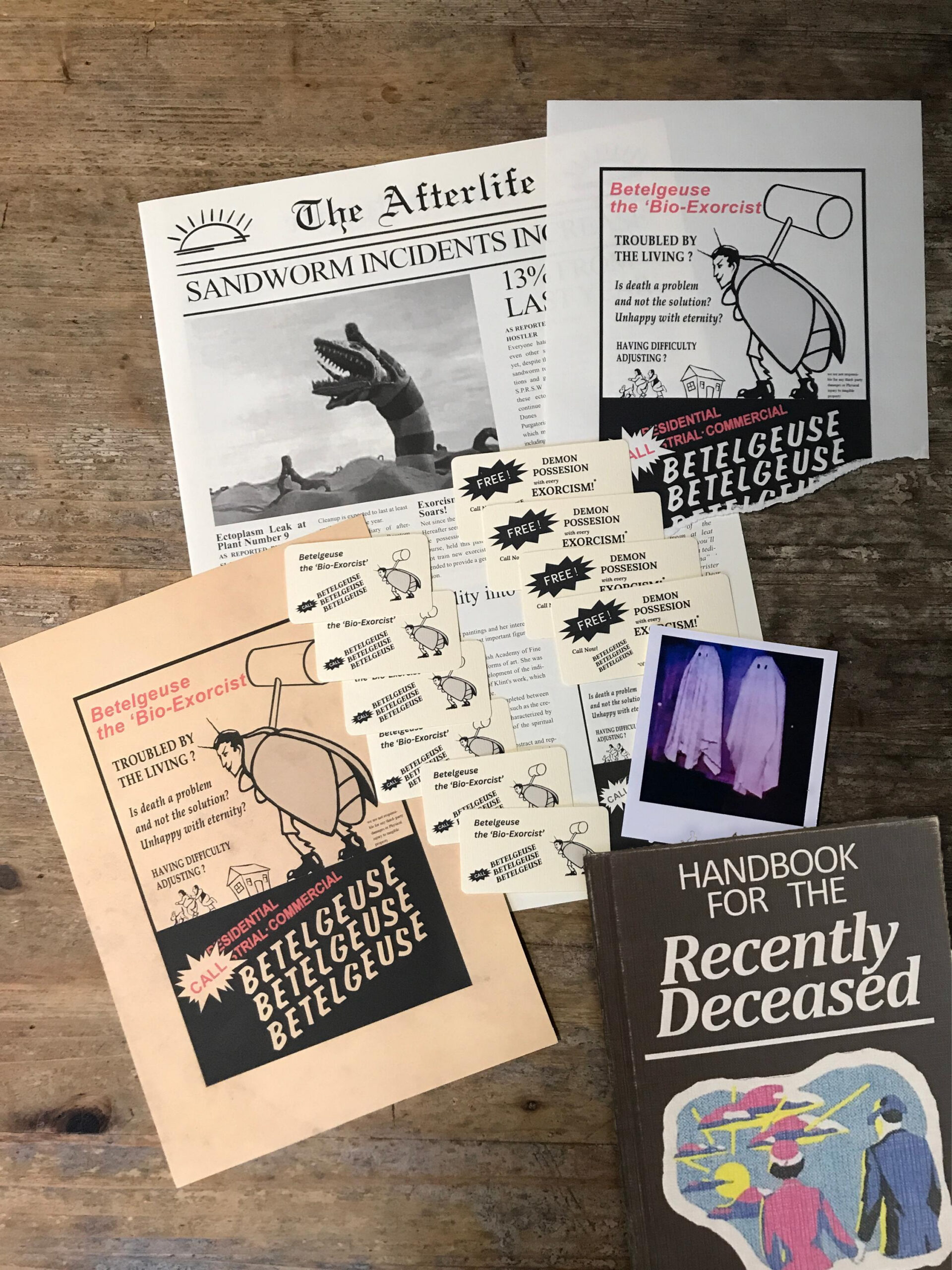 Beetlejuice Handbook For The Recently Deceased Svg - Etsy for Free Printable Handbook For The Recently Deceased