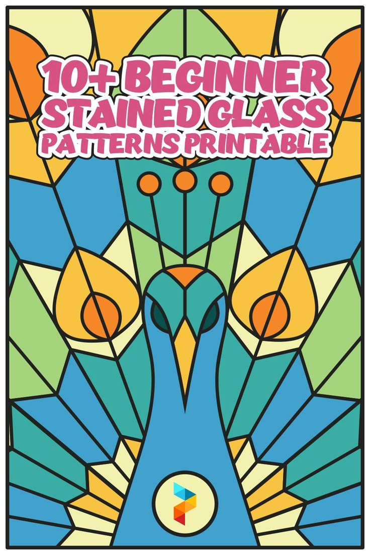 Beginner Stained Glass Patterns - 19 Free Pdf Printables | Printablee intended for Printable Stained Glass Patterns Free