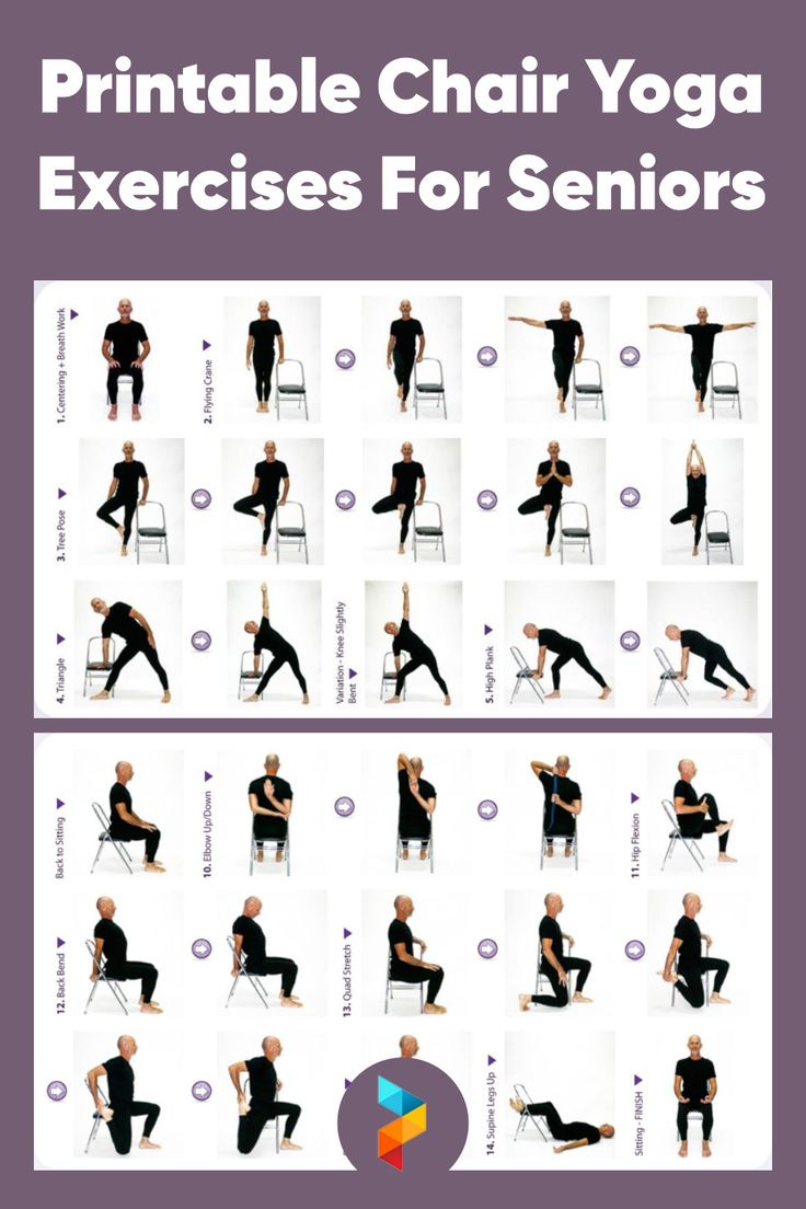 Chair Yoga Exercises For Seniors - 20 Free Pdf Printables | Printablee intended for Printable Chair Yoga For Seniors With Pictures