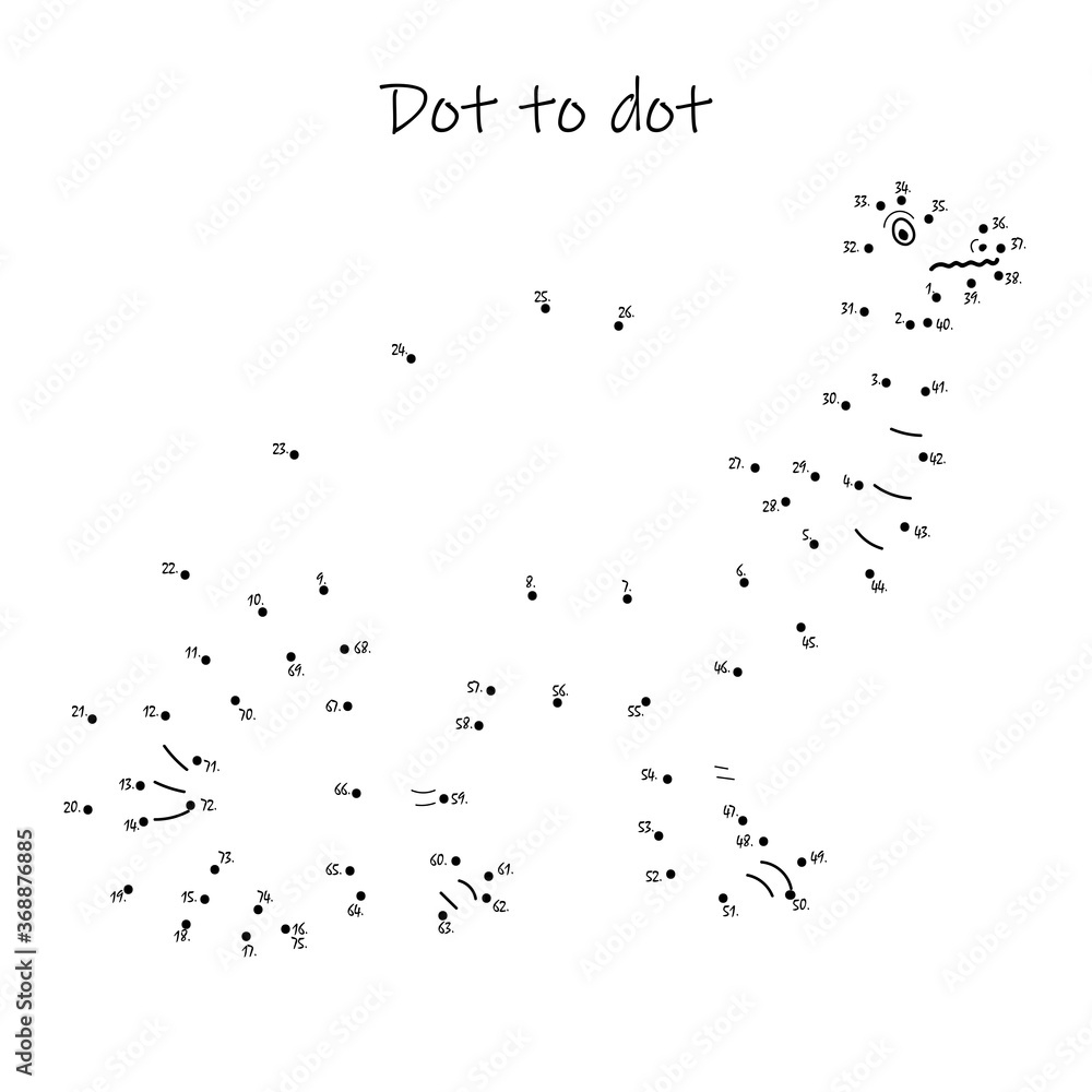 Connect The Dots To Reveal The Dinosaur In This Dot-To-Dot regarding Dot to Dot Challenge Printable