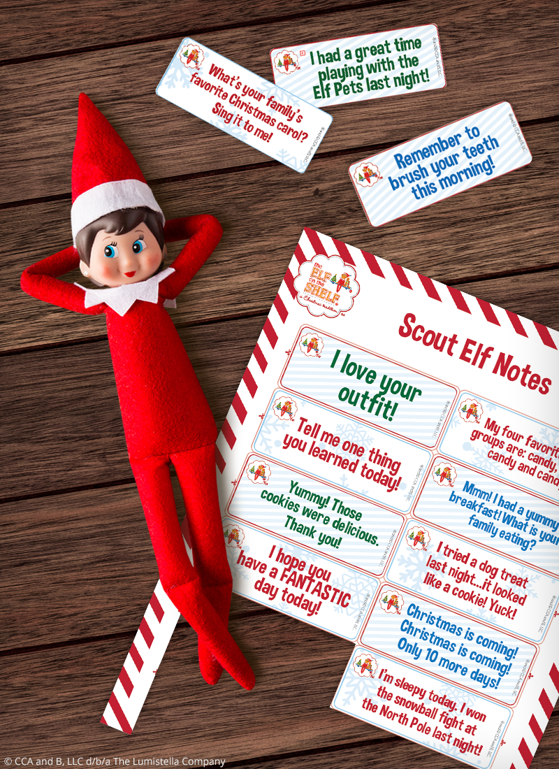 Download Free Printable Elf On The Shelf Notes | The Elf On The Shelf inside Elf On Shelf Printables Free