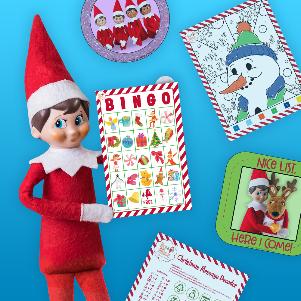 Download Printable Elf On The Shelf Activities | The Elf On The Shelf for Elf On Shelf Printables Free