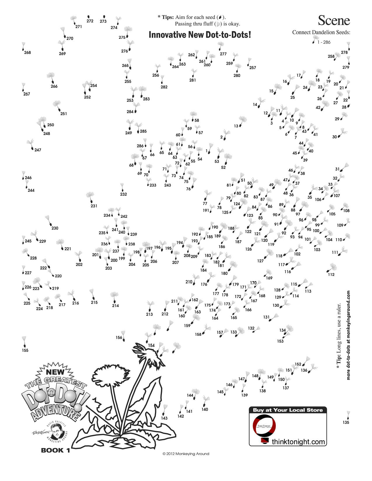 Downloadable Dot-To-Dot Puzzles - Worksheets Library with Dot To Dot Challenge Printable