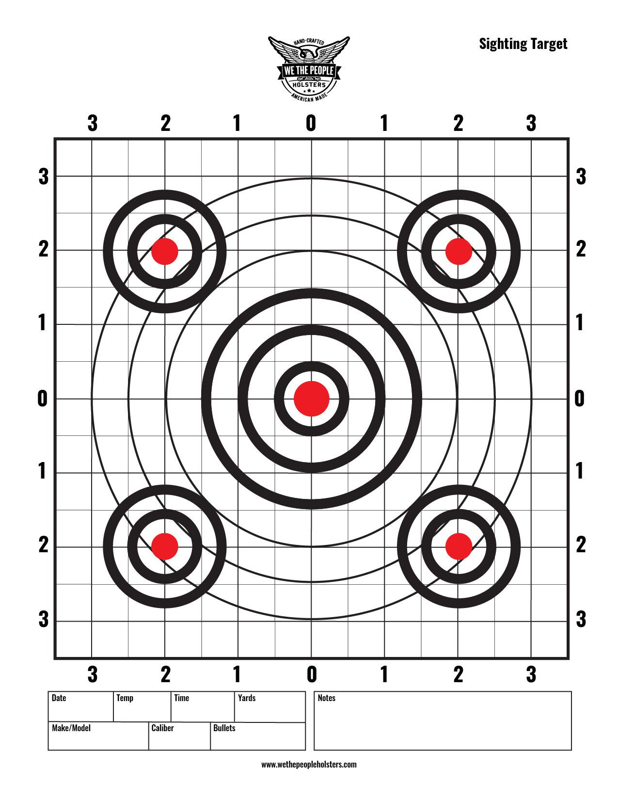 Downloadable Targets | Free Shooting Targets | Printable Targets intended for Free Printable Targets For Shooting Practice