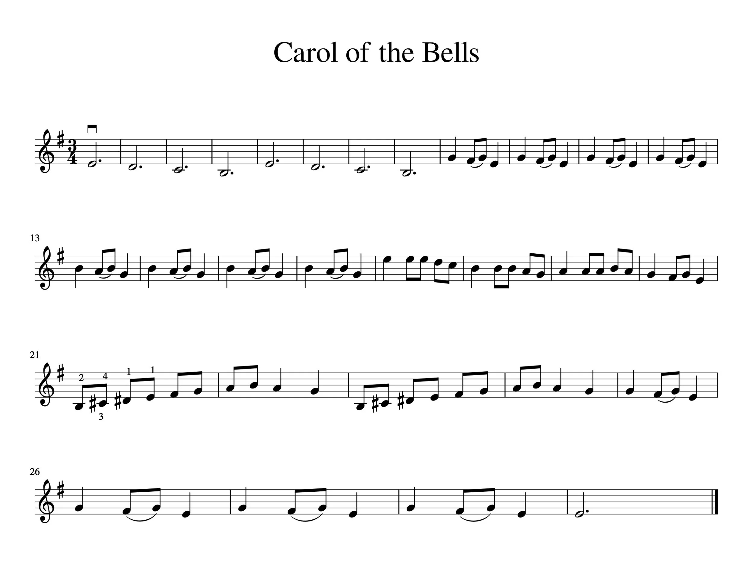 Easy Christmas Songs For Violin--Free Sheet Musi — Meadowlark inside Free Printable Music Sheets For Violin