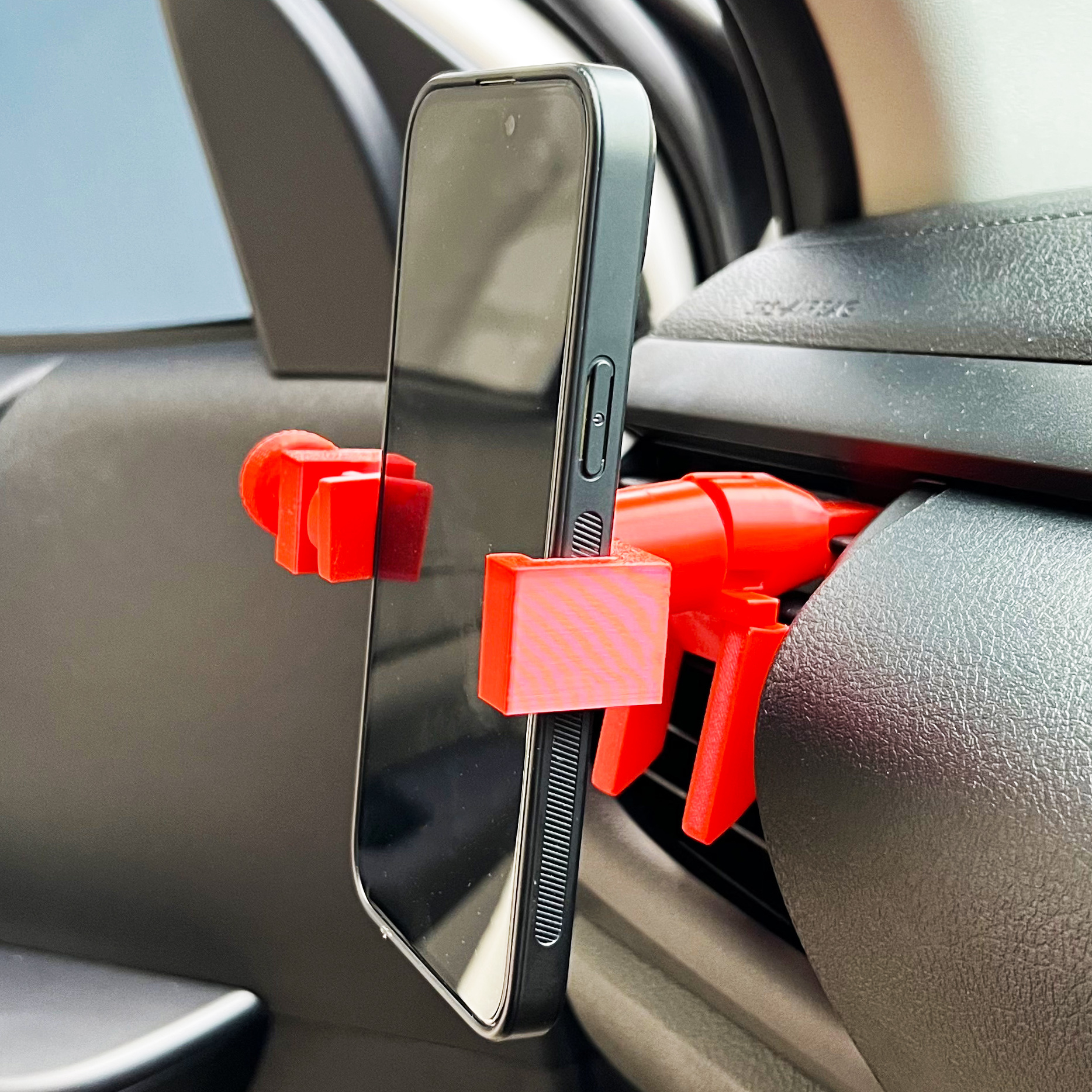📞 Phone Clamp Car Holder・Free Stl File For 3D Printing・Cults regarding 3d Printable Car Phone Holder