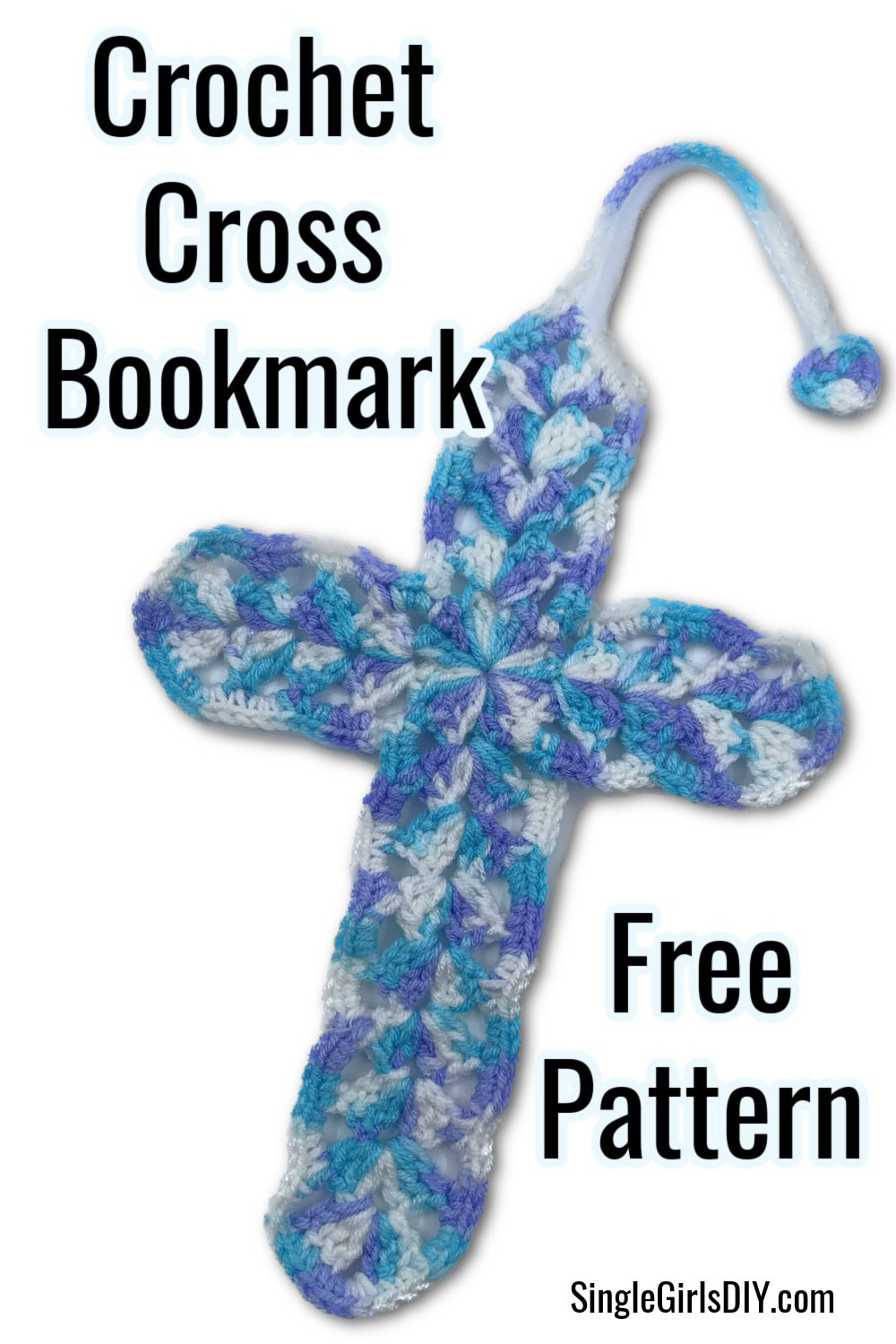 Free Cross Bookmark Crochet Pattern - Single Girl&amp;#039;S Diy with regard to Free Printable Crochet Cross Bookmark Patterns