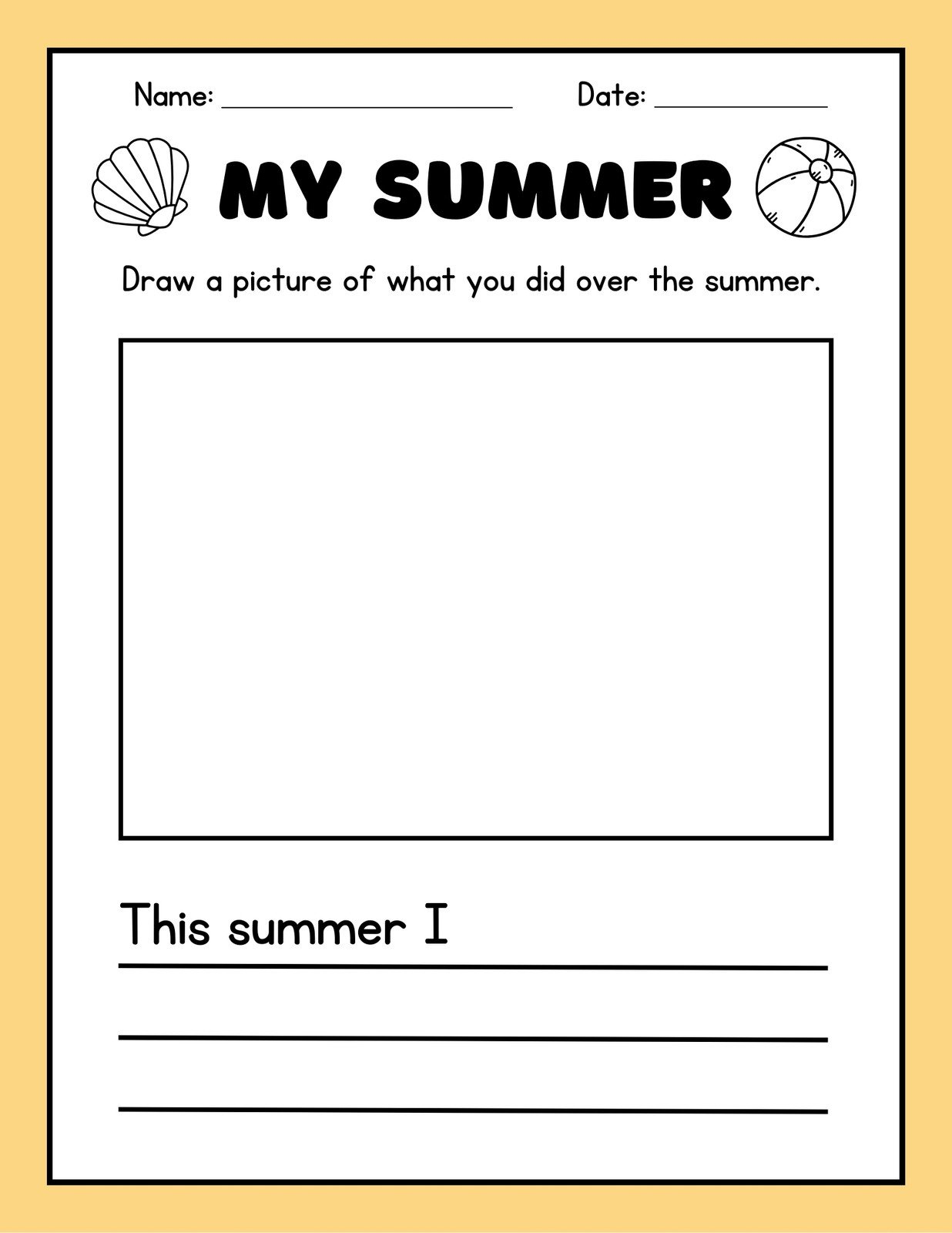 Free Custom 1St Grade Writing Worksheet Templates | Canva inside 1st Grade Writing Worksheets Free Printable