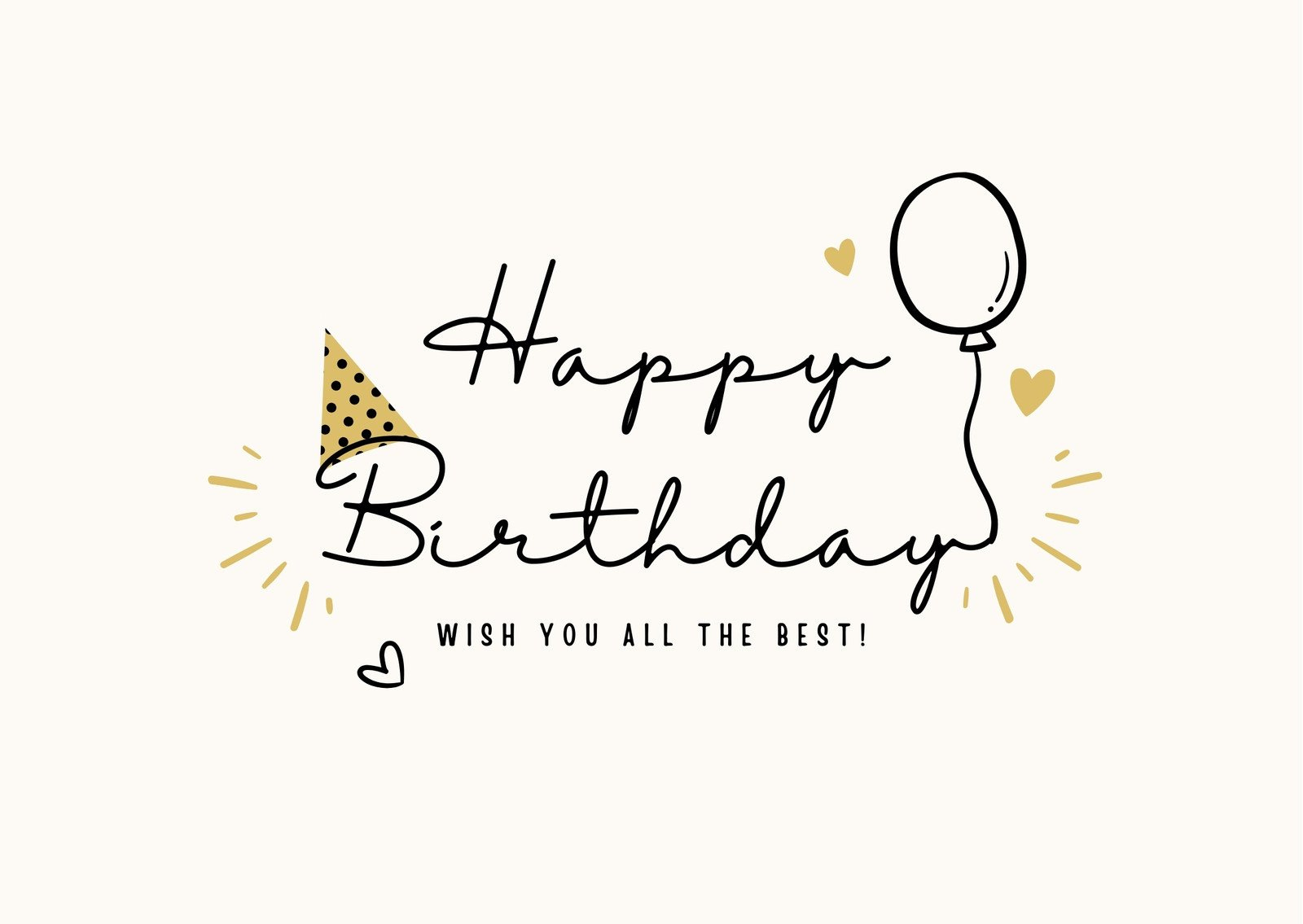 Free, Custom Printable Birthday Card Templates | Canva inside Free Birthday Card Printable