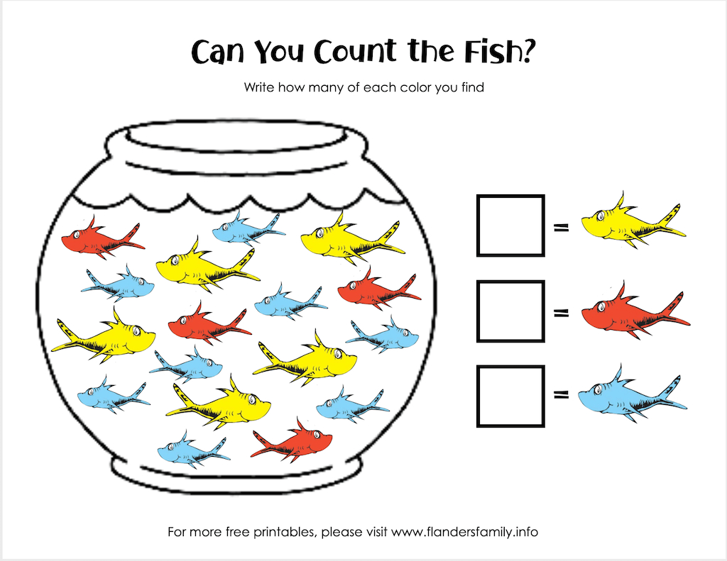 Free Dr. Seuss Prek Fun Pack - Year Round Homeschooling intended for Dr Seuss Preschool Activities Printables