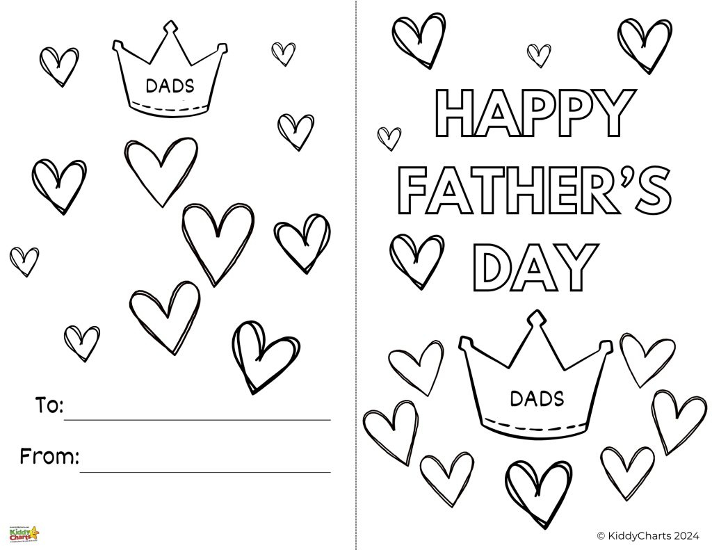 Free Happy Father&amp;#039;S Day Printable Cards To Color In in Happy Fathers Day Printable Card