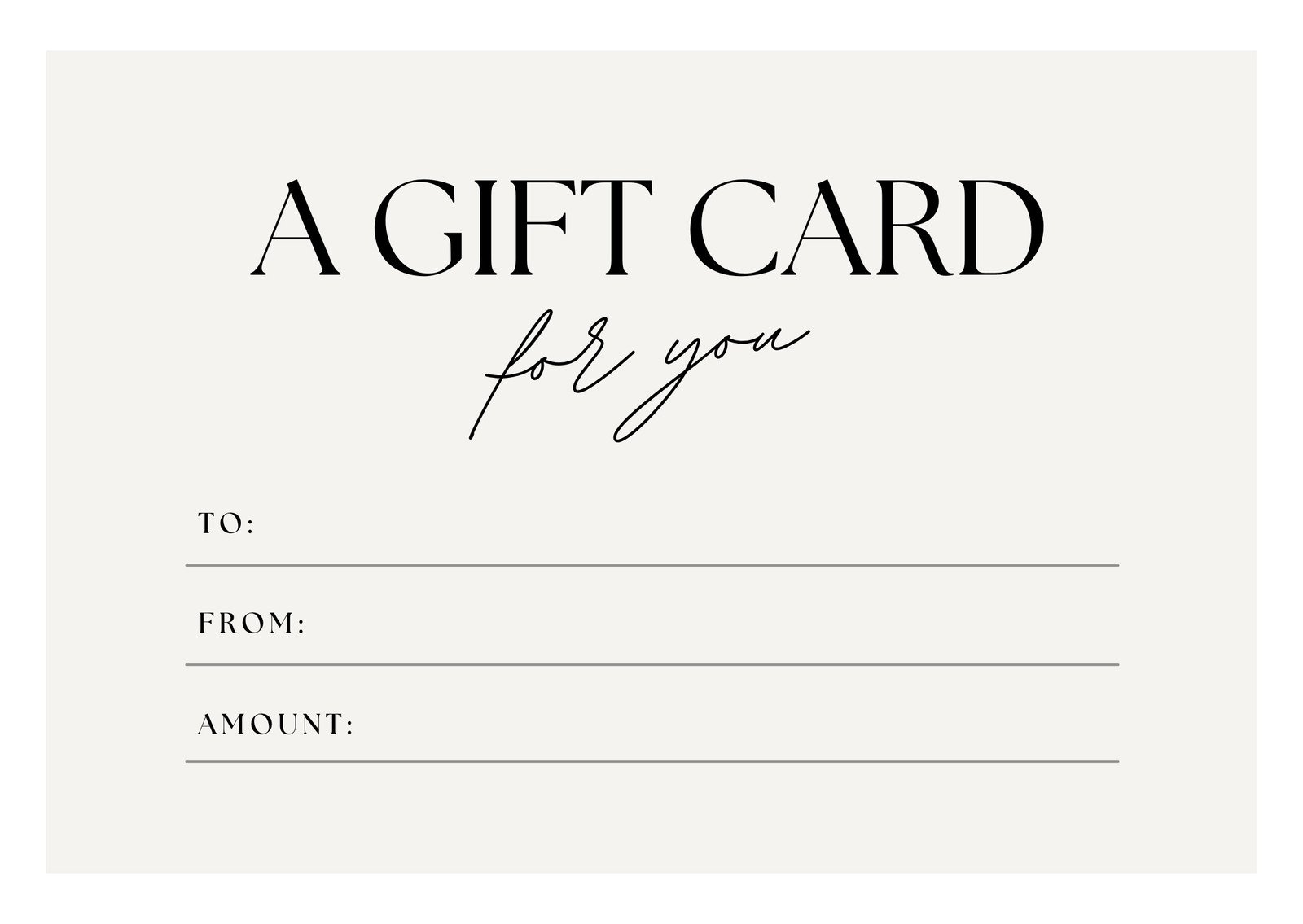 Free, Printable Gift Certificate Templates To Customize | Canva within Gift Certificate Template Free Printable