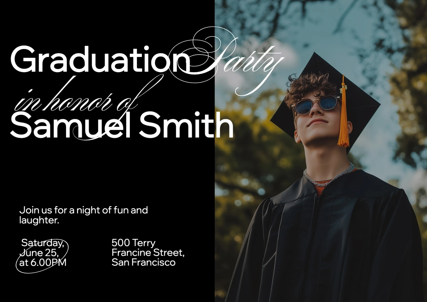 Free Printable Graduation Invitation Templates | Wixel with regard to Graduation Announcements Free Templates Printable