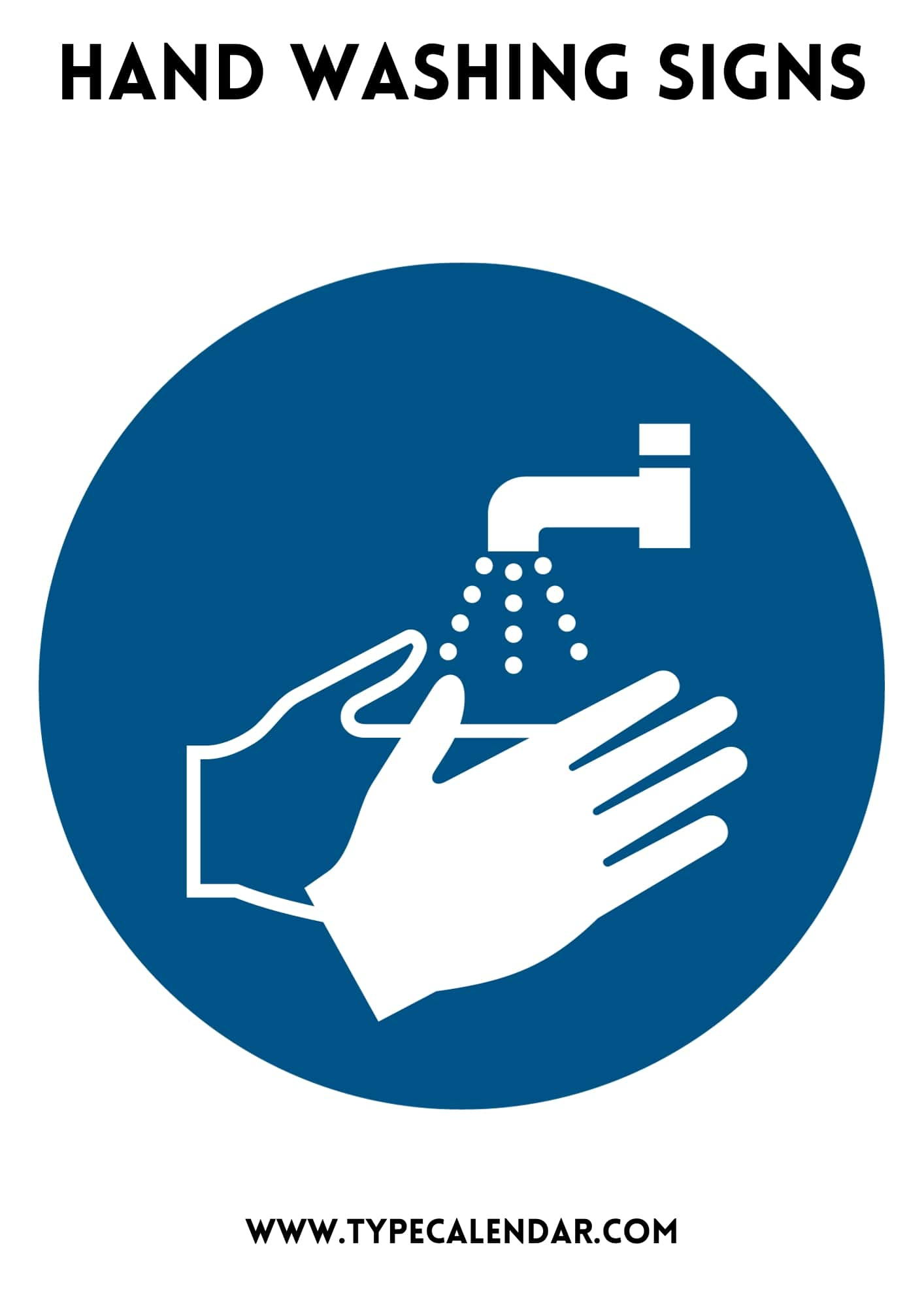 Free Printable Hand Washing Signs Templates [Pdf] Childcare, Schools within Free Wash Hands Sign Printable