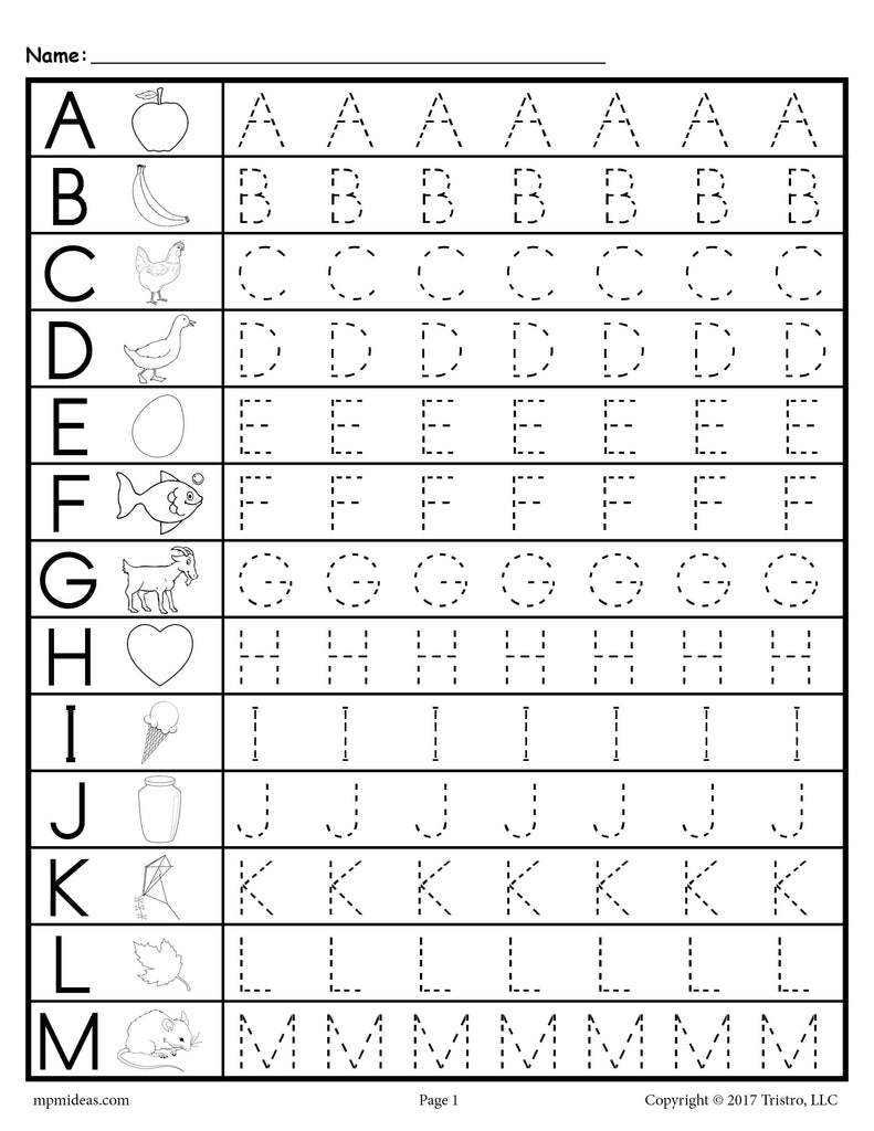 Free Printable Letters To Trace, Download Free Printable Letters in Printable Letters Of The Alphabet For Tracing