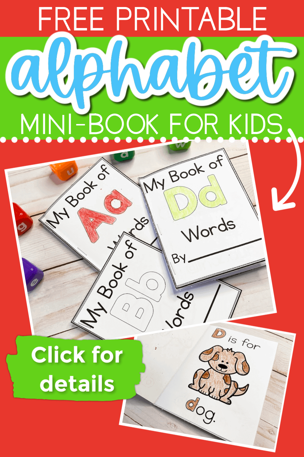 Free Printable Mini Alphabet Books For Preschoolers - Life Over C&amp;#039;S in Free Printable Abc Mini Books