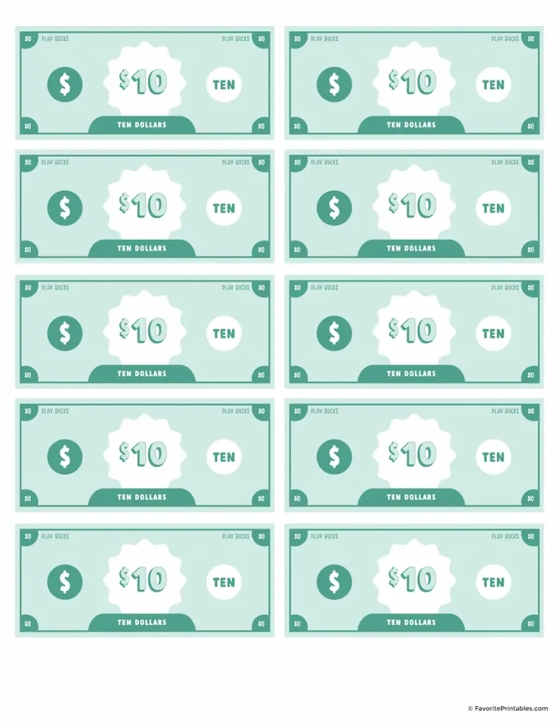 Free Printable Play Money For Kids - Favorite Printables with regard to Free Printable Money For Kids