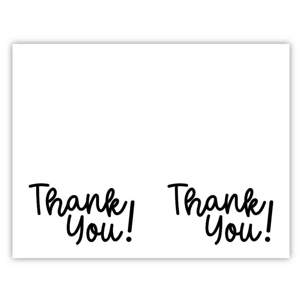 Free Printable Thank You Card - Sunshine And Rainy Days within Free Thank You Printable Cards