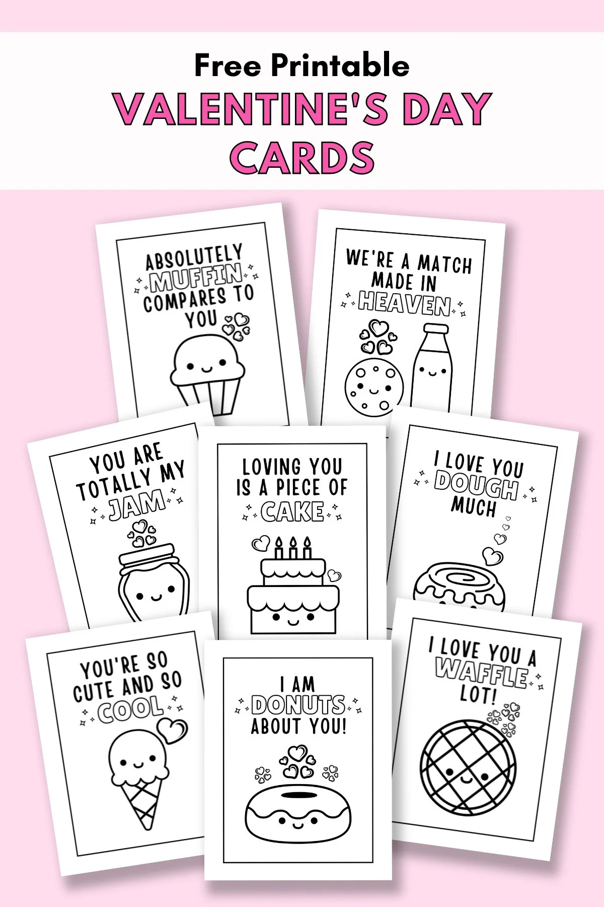 Free Printable Valentine&amp;#039;S Cards To Colour — Gathering Beauty throughout Printable Valentine Cards For Classmates
