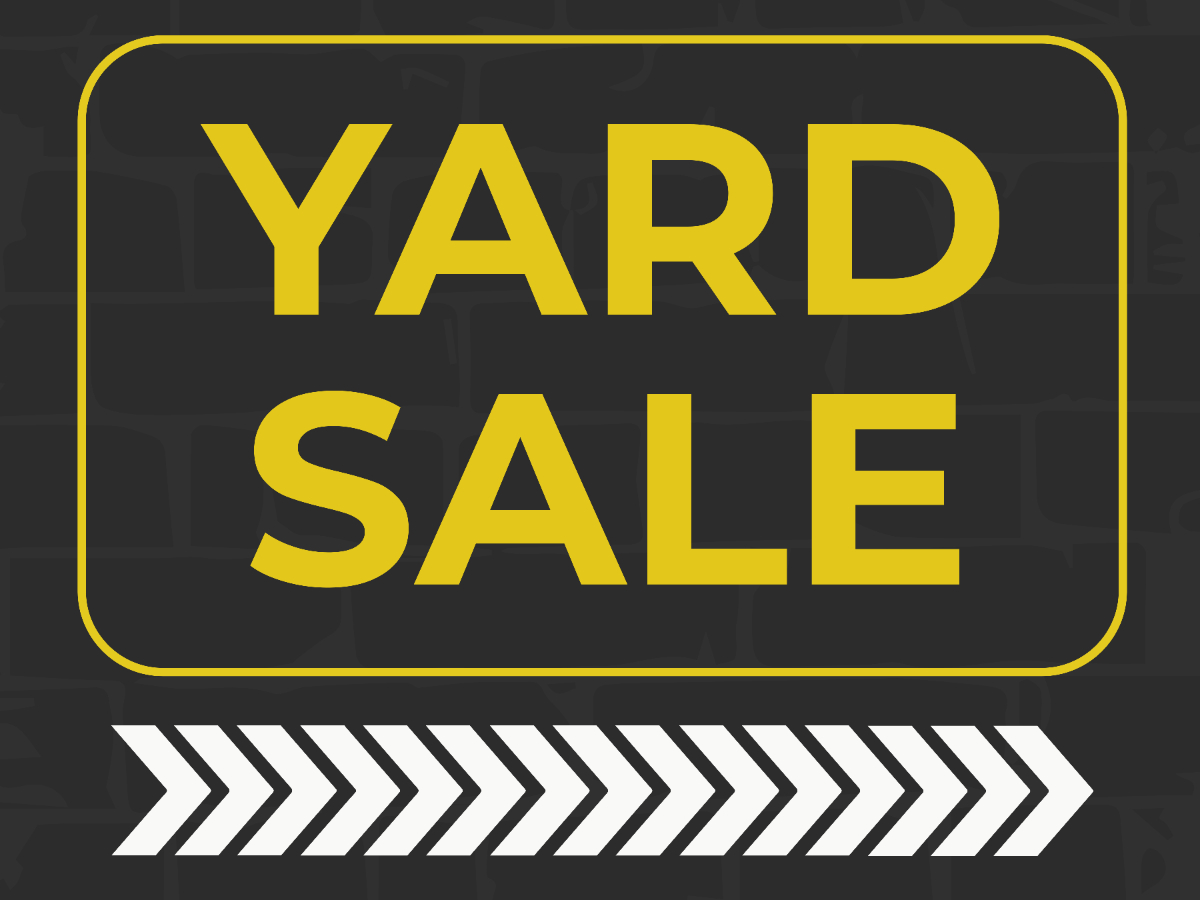 Free Printable Yard Sale Sign Template To Edit Online pertaining to Free Printable Yard Sale Sign
