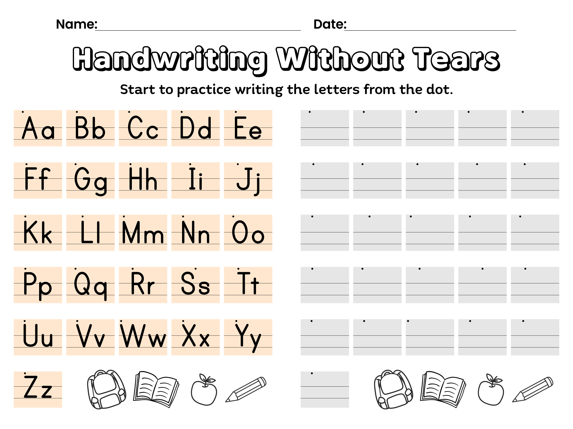Handwriting Without Tears Tracing Worksheets - Worksheets Library inside Free Handwriting Without Tears Printables