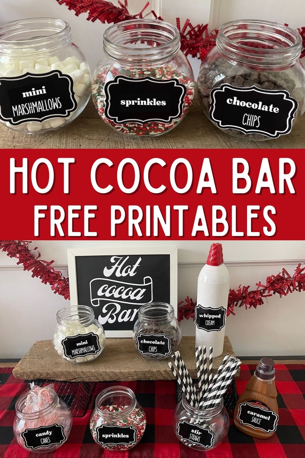 Hot Cocoa Bar Sign Free Printable - Originalmom for Free Printable Hot Chocolate Bar Labels