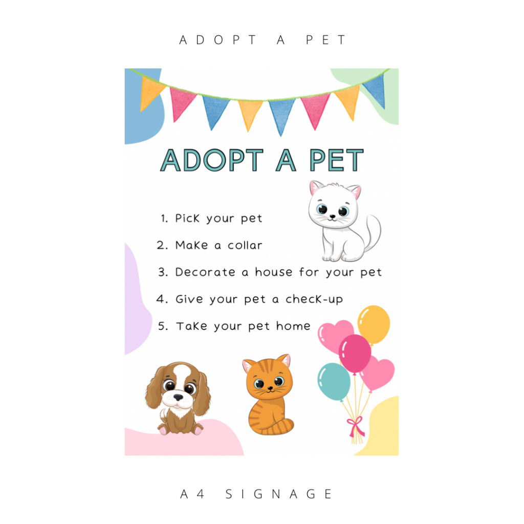 How To Host An Amazing &amp;#039;Adopt A Pet&amp;#039; Party! - Bristol Family Blog regarding Adopt A Pet Party Free Printables