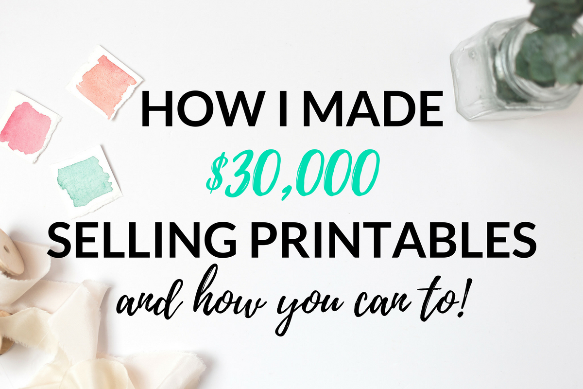 How To Make Money Selling Printables - Paper Del Sol within How to Make Money Selling Printables on Etsy