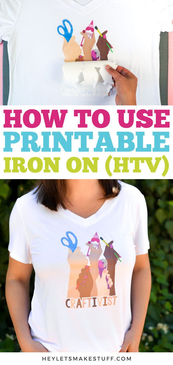 How To Use Printable Iron On With Your Cricut - Hey, Let&amp;#039;S Make Stuff regarding Best Printable Heat Transfer Vinyl