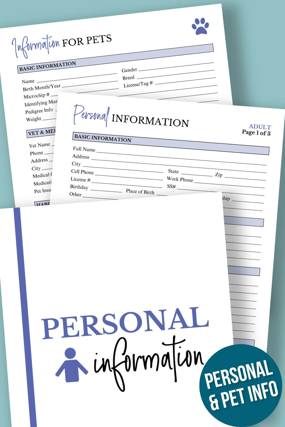 I Made This Emergency Binder After I Almost Died - You Need One Too! throughout Free Printable Emergency Binder Printables