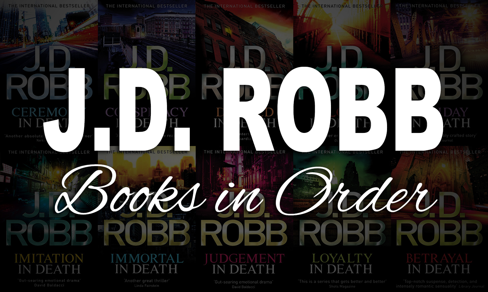 J.d. Robb Books In Order [All 57+ In Death Books] - Worksheets Library for J.D. Robb Books in Order Printable List