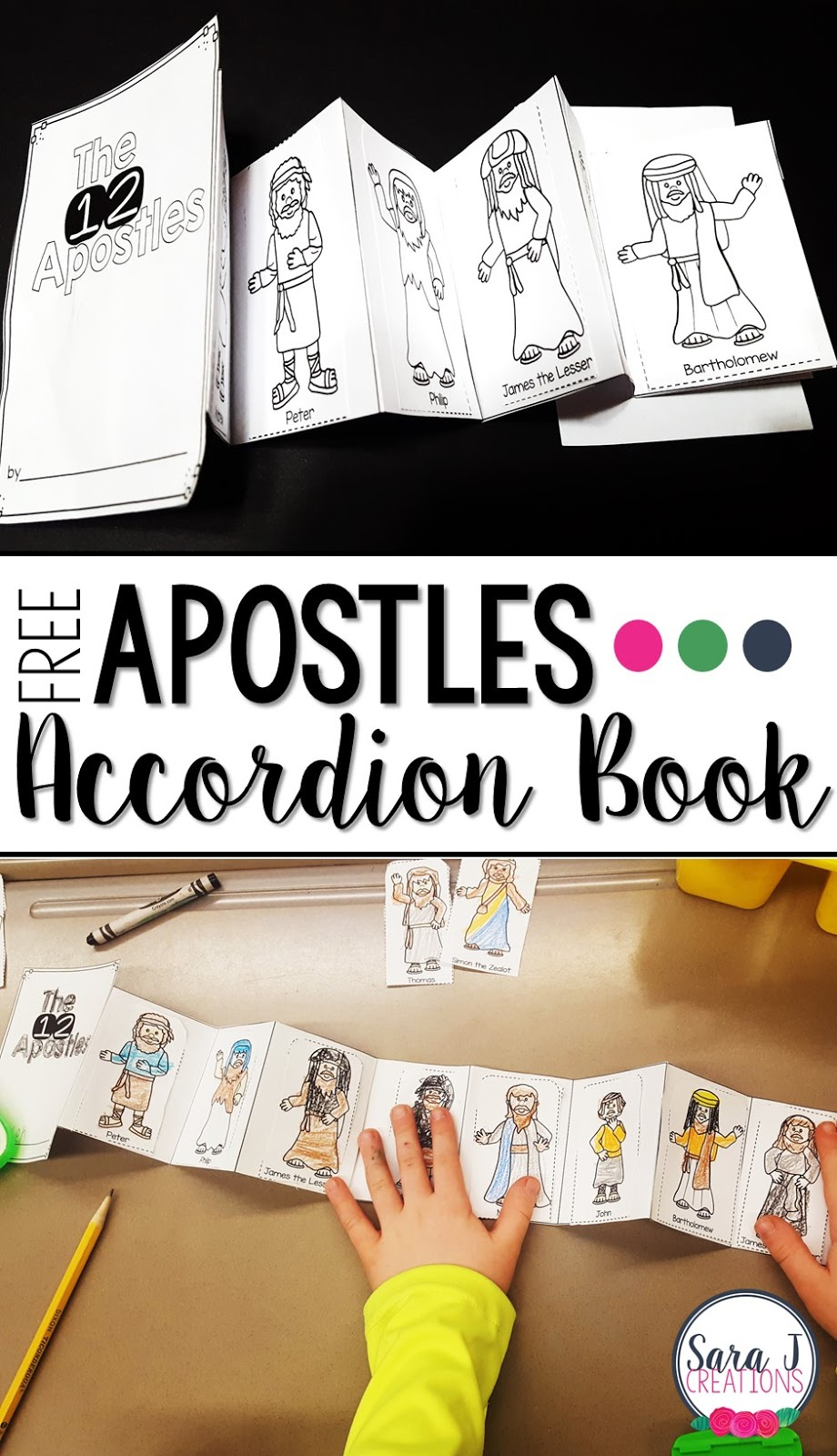 Learning The 12 Apostles | Sara J Creations with regard to Free Printable 12 Disciples Craft For Preschoolers