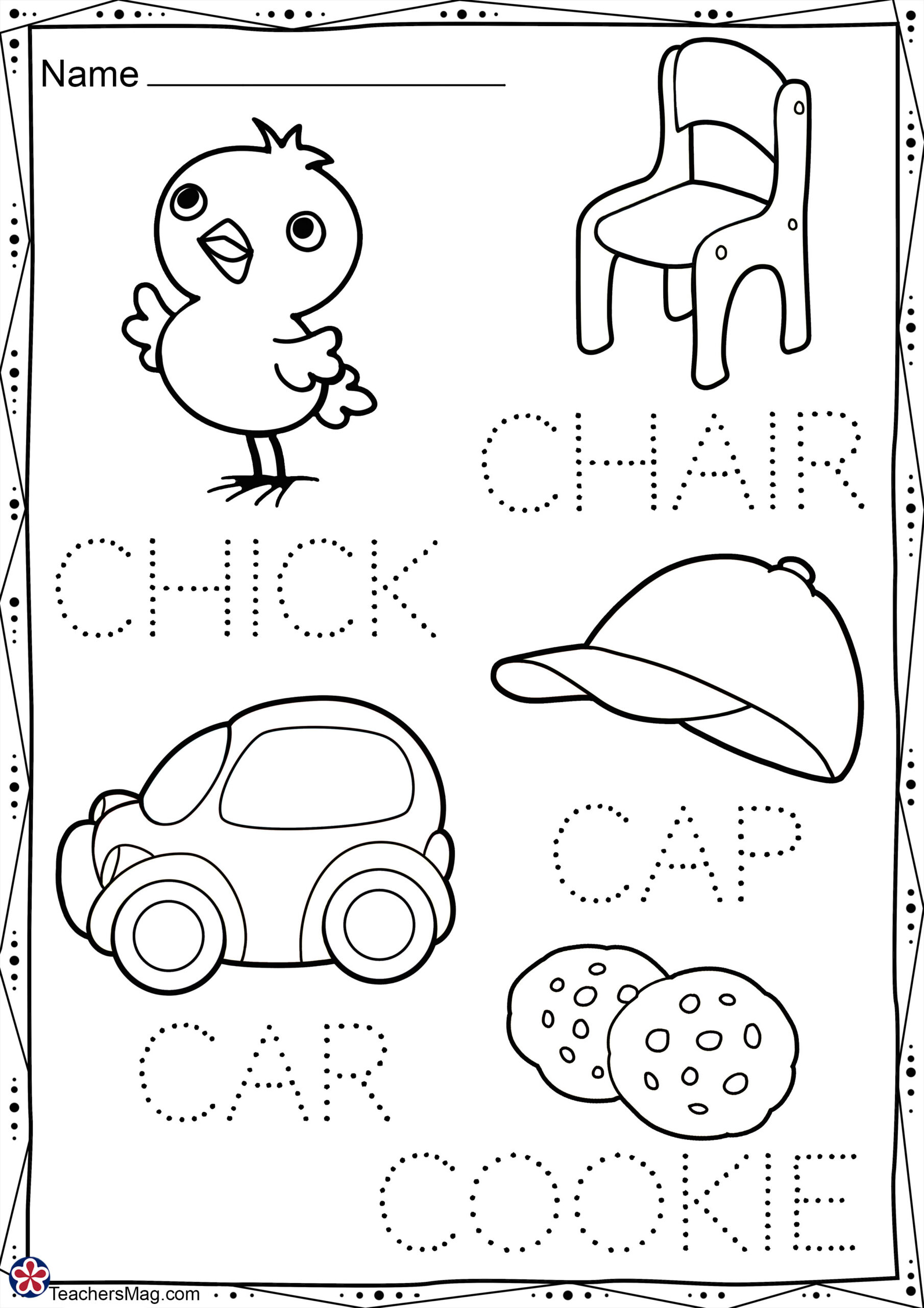 Letter С Free Worksheets For Preschool. Teachersmag throughout Letter C Worksheets Free Printable