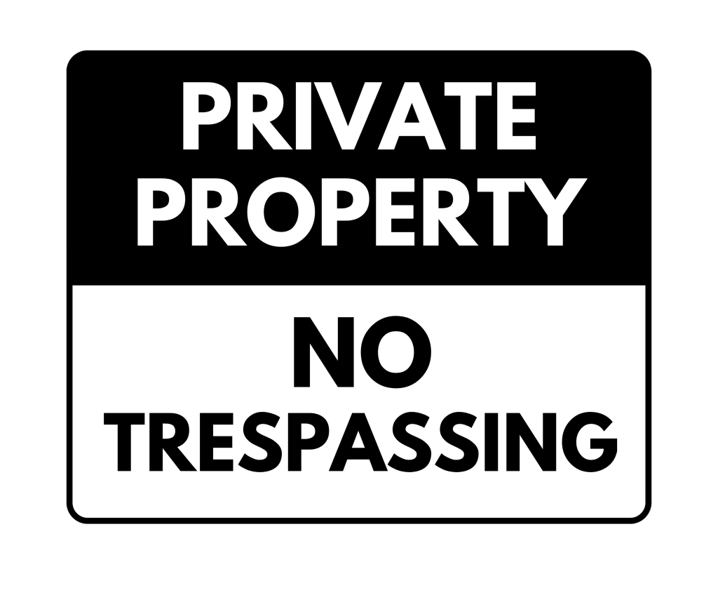 No Trespassing Sign: Printable Templates (Free Pdf Downloads) within Free Printable No Trespassing Signs