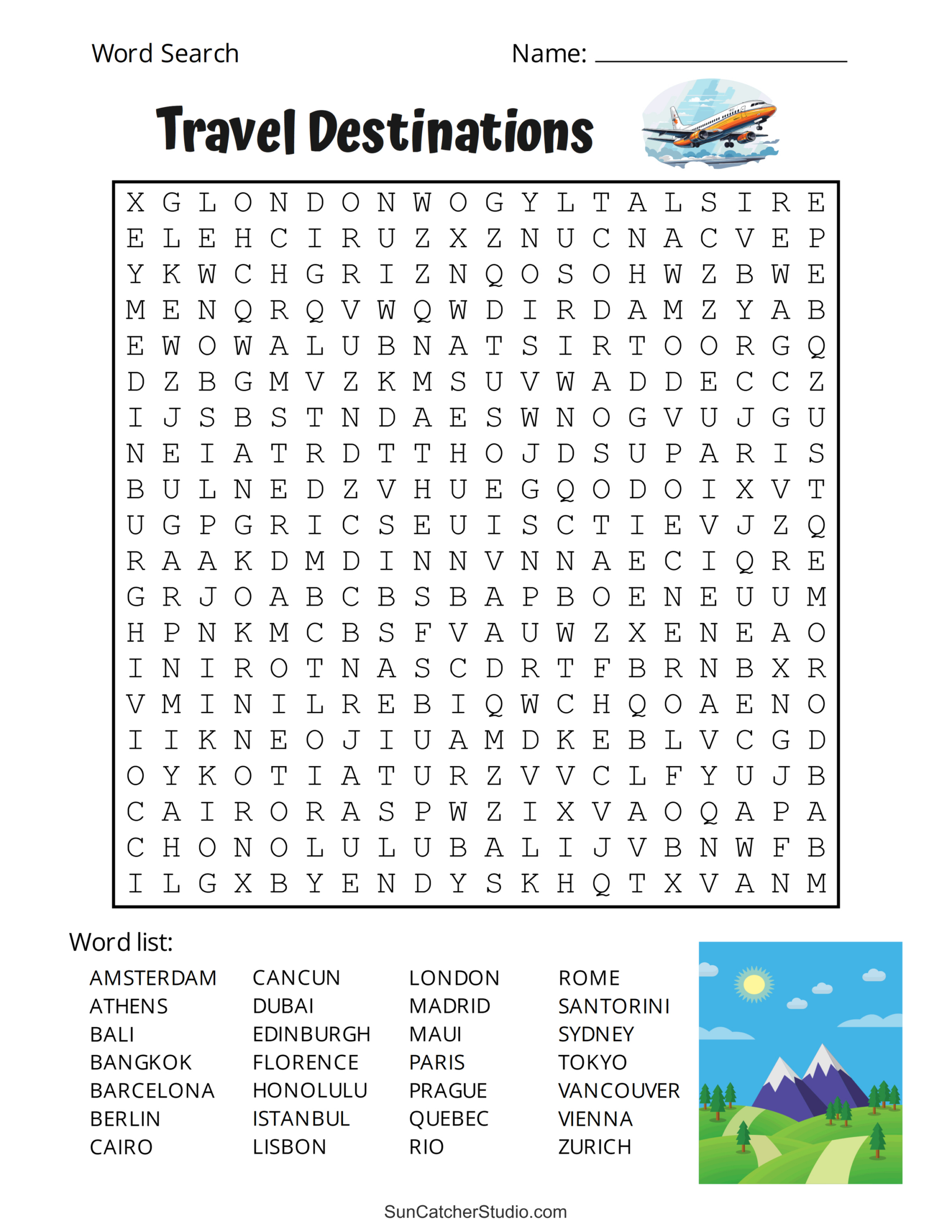 Printable Adult Word Search Puzzles (Word Find) – Free Printables for Free Printable Difficult Large Print Word Search Printable