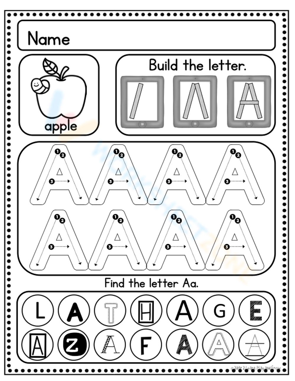Printable Grade 1 Handwriting Without Tears Worksheets within Free Handwriting Without Tears Printables