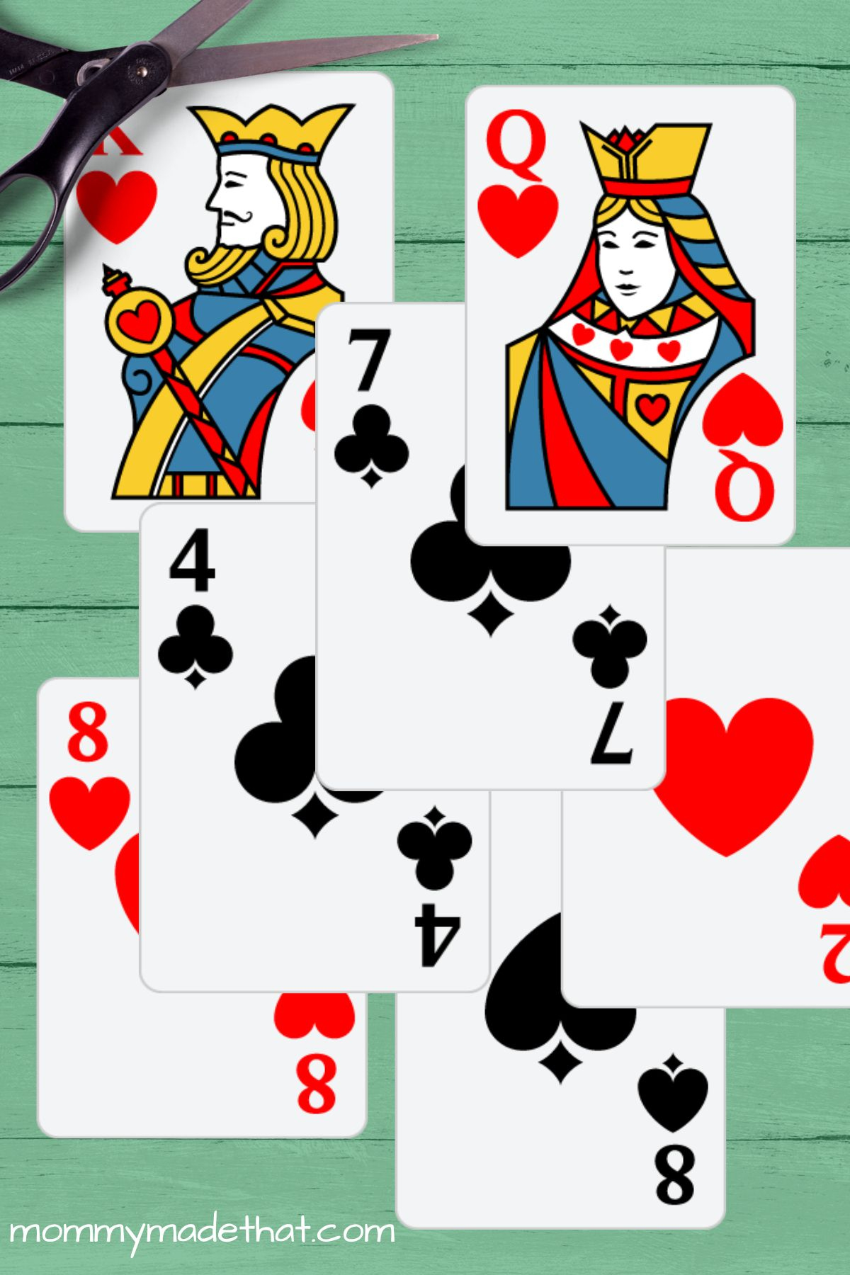 Printable Playing Cards (Free Printable Card Deck) in Free Printable Deck Of Playing Cards