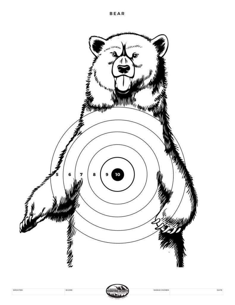 Printable Shooting Targets And Gun Targets • Nssf inside Free Printable Targets For Shooting Practice
