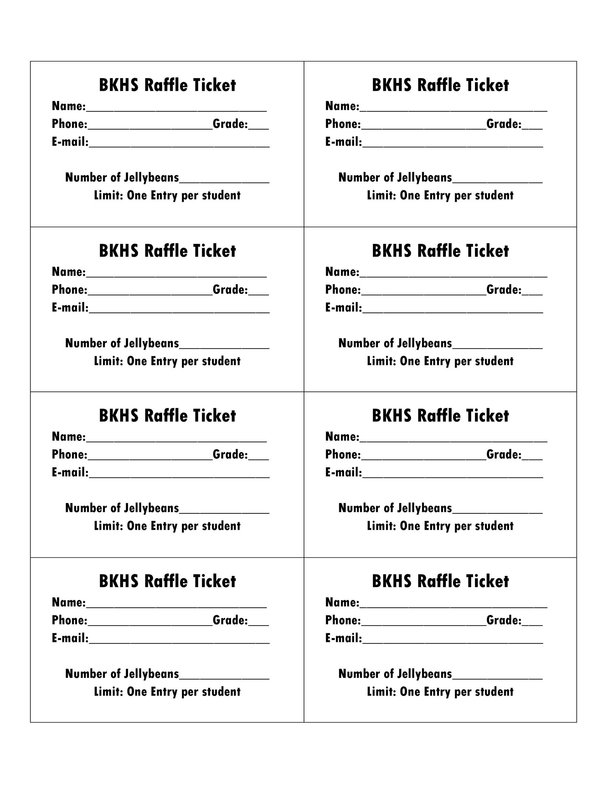 Raffle Tickets Printable - Printable Party Favors pertaining to Free Printable Template Printable Numbered Raffle Tickets