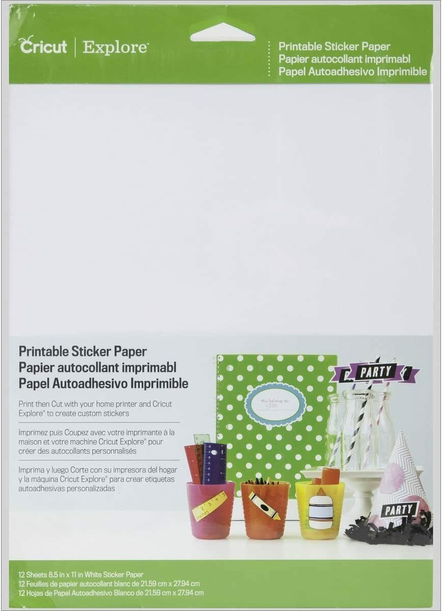 Schoenes-Fuer-Jeden.de - Cricut Printable Sticker Paper with regard to Printable Sticker Paper For Cricut