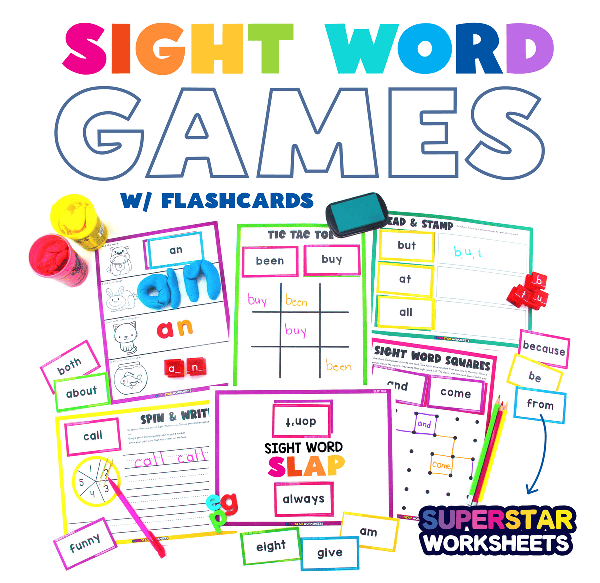 Sight Word Games - Superstar Worksheets inside Free Printable Sight Word Games For Kindergarten