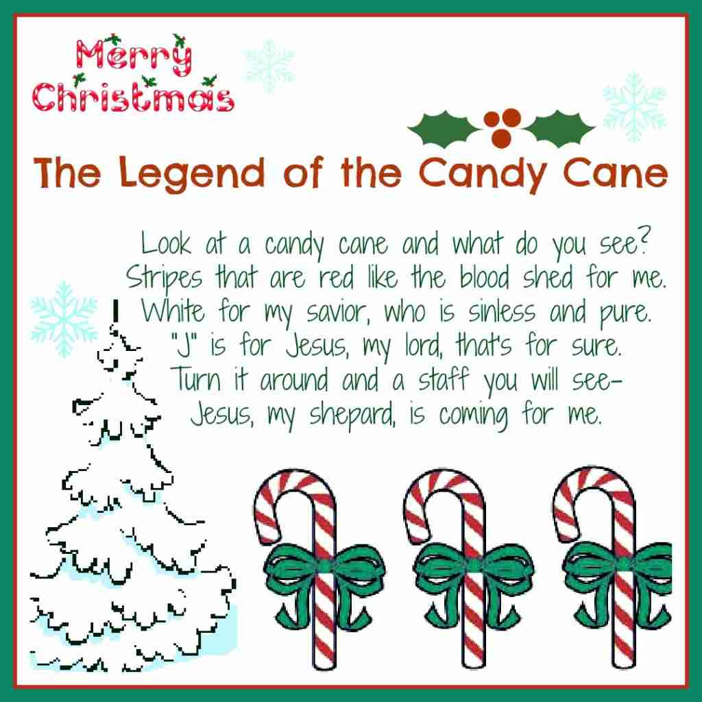 The Legend Of The Candy Cane: Free Printable And A Giveaway pertaining to Free Printable Legend of the Candy Cane Printable