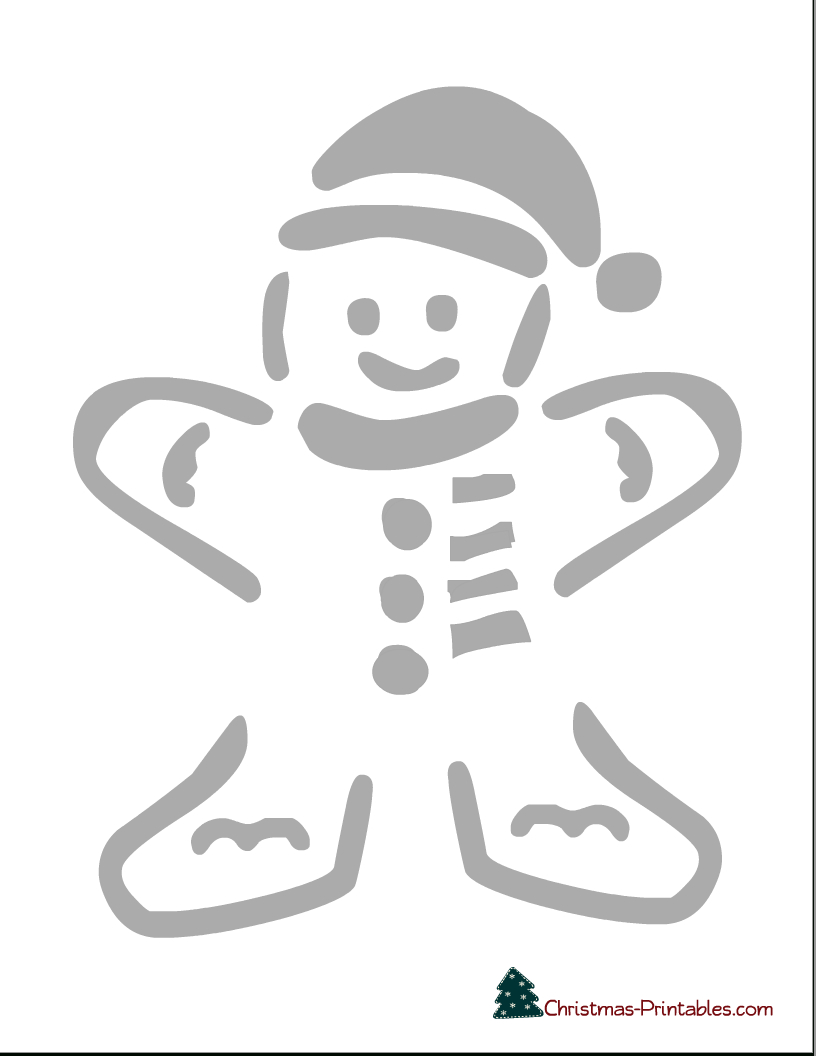 Vintage Christmas Stencils intended for Free Printable Stencils For Christmas